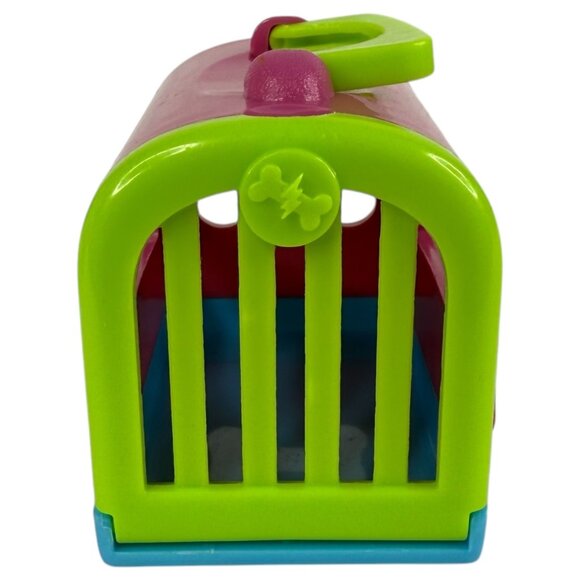 2 Disney Junior Puppy Dog Pals Pet Carriers Set Plastic Just Play - Picture 8 of 12